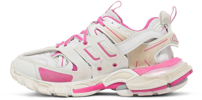 Balenciaga Track Sneaker White Fluo Pink женские