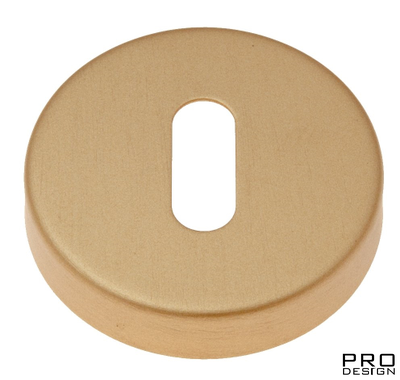 Накладка под ключ буратино на круглом основании Fratelli Cattini KEY-7 KD золото крайола 2 шт.