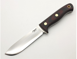 Нож Кедр сталь VG10 красно-черная микарта