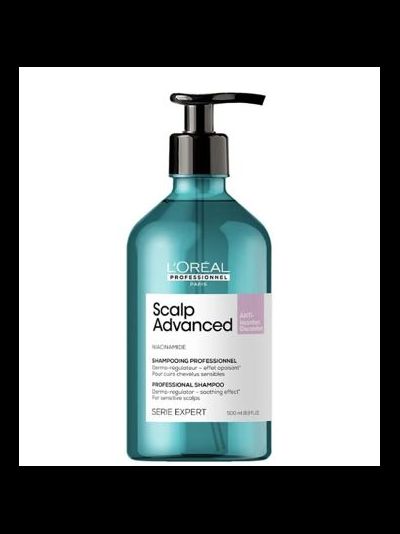 L'OREAL PROFESSIONNEL SCALP ADVANCED Anti-Oil Очищающий шампунь для волос склонных к жирности, 500 мл