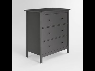 Сага Комод 3 ящика 920х1007х510 серый