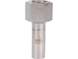 Вставка ROMMER переходная НПр-ВР, 15х1/2, из нержавеющей стали прессовой