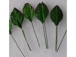 Листья зеленые маленькие 2,5*1,5 см, 310 арт