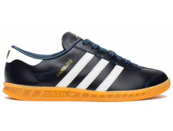 Adidas Hamburg (Черные полностью кожа)