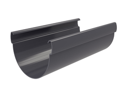 Желоб Дизайн 135 ПВХ Grand Line 3м графит