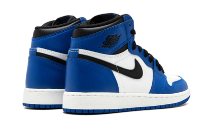 Nike Air Jordan Retro 1 High (синие с белым)