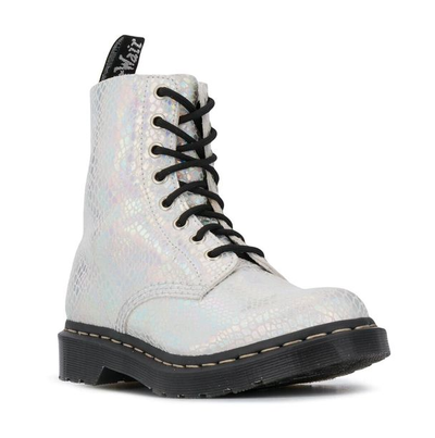 Ботинки Dr Martens 101 металлик белые