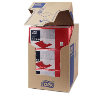 477824 Tork Advanced цветные салфетки 24 x 24  БОРДО