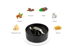 Ножевой блок с плоскими лезвиями из нержавеющей стали (запасная часть для iCook™ Блендера)