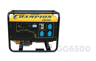 Бензиновый генератор champion gg6500