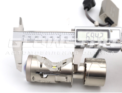 Билед модули Aozoom Mini-Led H4 New 2025 мини линзы, 6000K, 12V, 50/80W