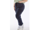 Женские трикотажные брюки с лампасами арт. 12083-4261 (цвет темно-синий) Размеры 60-82