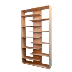 Компактные стеллажи из ЛДСП с полками