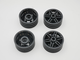 !АНАЛОГ! Wheels /  30 narrow rims Black, BLACK (WHL3)