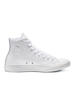 Кеды Converse All Star белые высокие кожаные 1t406C фото