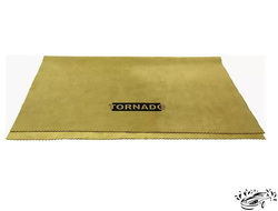 Искусственная замша для хрома и стекла "TORNADO" Grey Gold 40x50 см