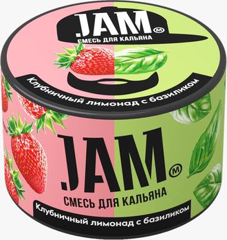 JAM 50 г. - КЛУБНИЧНЫЙ ЛИМОНАД С БАЗИЛИКОМ