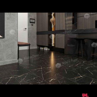 Кварцвиниловая плитка Alpine Floor Light Stоnе Неро ЕСО 15-21 43 класс толщина 2.5 мм клеевая 3.685 м2
