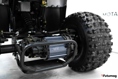 Электровадроцикл MOTAX Grizlik E1500 2024 Зеленый камуфляж