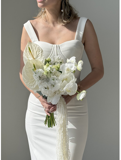Букет невесты & Бутоньерка 1332