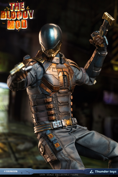 Бладспорт (Bloodsport, Идрис Эльба, "Отряд Самоубийц: Миссия навылет") - КОЛЛЕКЦИОННАЯ ФИГУРКА 1/6 scale the BloodyMod (TD2022B) - Thundertoys