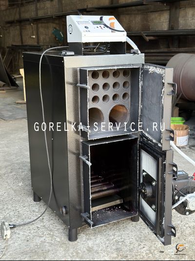 Автоматический комбинированный трехходовой котел 50 кВт