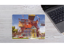 Коврик для мышки Привет Сосед/ Hello Neighbor №10