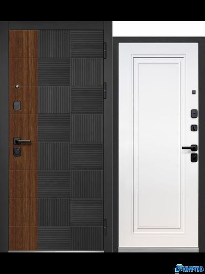 Дверь входная металлическая Luxor 2МДФ Квадрат Нео купить в Челябинске | КВИРТЕК