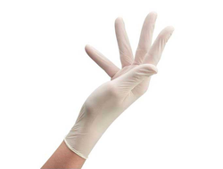 Перчатки неопудренные одноразовые, винил,  1 пара