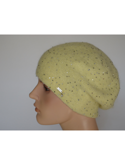 Берет Италия Vizio 1042 желтый