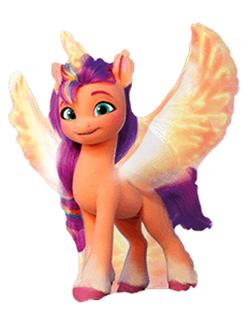 Фольгированный шар с гелием "Лошадка Санни" 86 см