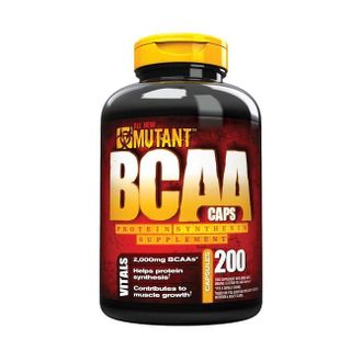 (Mutant) BCAA - (200 капс)
