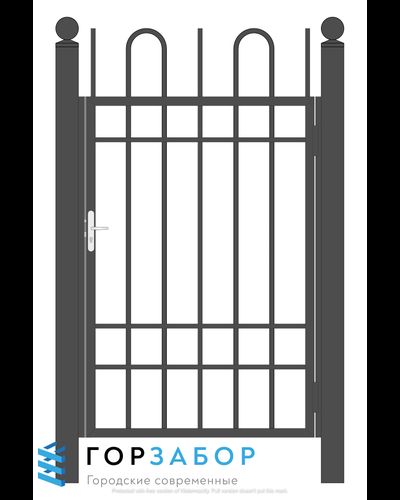 Калитка сварная для забора SZ15-07 купить для забора для частного дома