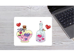 Коврик для мышки горизонтальный #12 на День влюблённых, 14 февраля