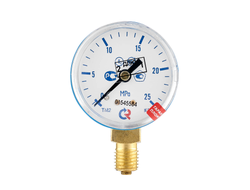Манометр с поверкой 25,0 МПа, кислород