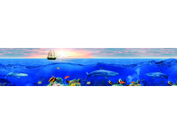 М-30 Матовый кухонный фартук 2800х600х6мм ALBICO