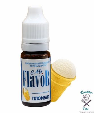 Ароматизатор Mr.Flavor Пломбир, 10 мл