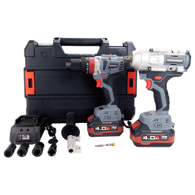 Аккумуляторный бесщеточный НАБОР 2в1 ProfiSet-2С18