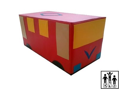 Мягкий модуль Машина "Трамвай"