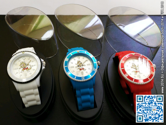 Часы кварцевые Забивака FIFA 2018 цветные с голограммой (фото)