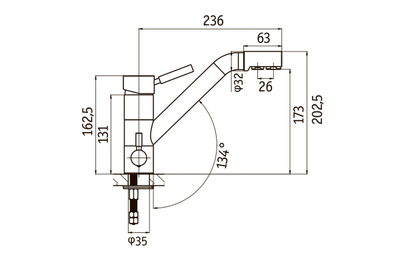 Смеситель Longran LM1394