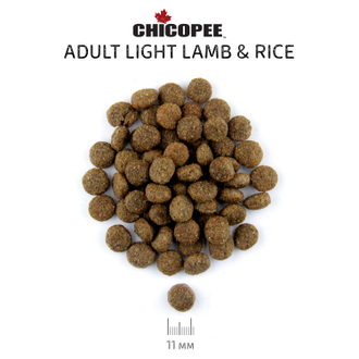 Chicopee CNL Light Lamb & Rice сухой облегченный корм для взрослых собак всех пород с ягненком и рисом, 15 кг