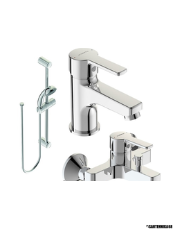 Промокомплект смесителей 3 в 1 VIDIMA UNO BA376AA ( ВА322АА, ВА187АА, ВА234АА )