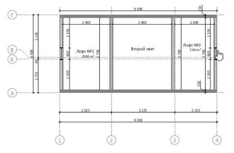 Каркасная баня 35м² (SK79)