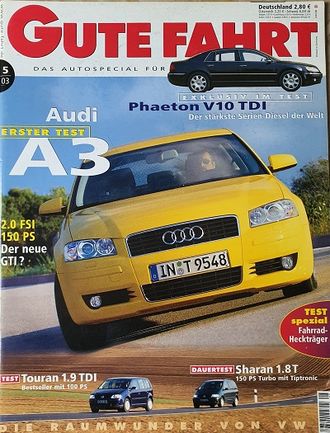 Gute Fahrt Magazine May 2003, Иностранные журналы об автомобилях, Intpressshop