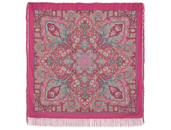 Павловопосадский платок Королева красоты 1686-3