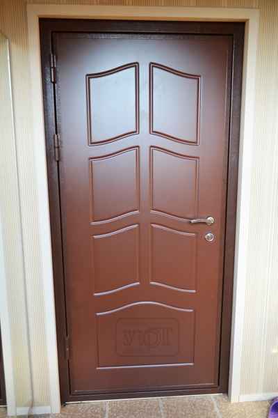 №56. Входная дверь. мдф под эмалью