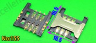 Коннекторы Sim-карты №31 Y210S (KA-155)