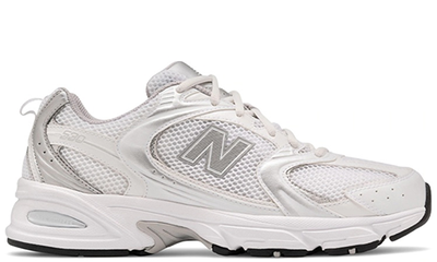 New Balance 530 V2 All White белые