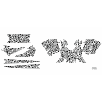 POLARIS RMK 800 2011 - 2015 GIRL камуфляж [891]